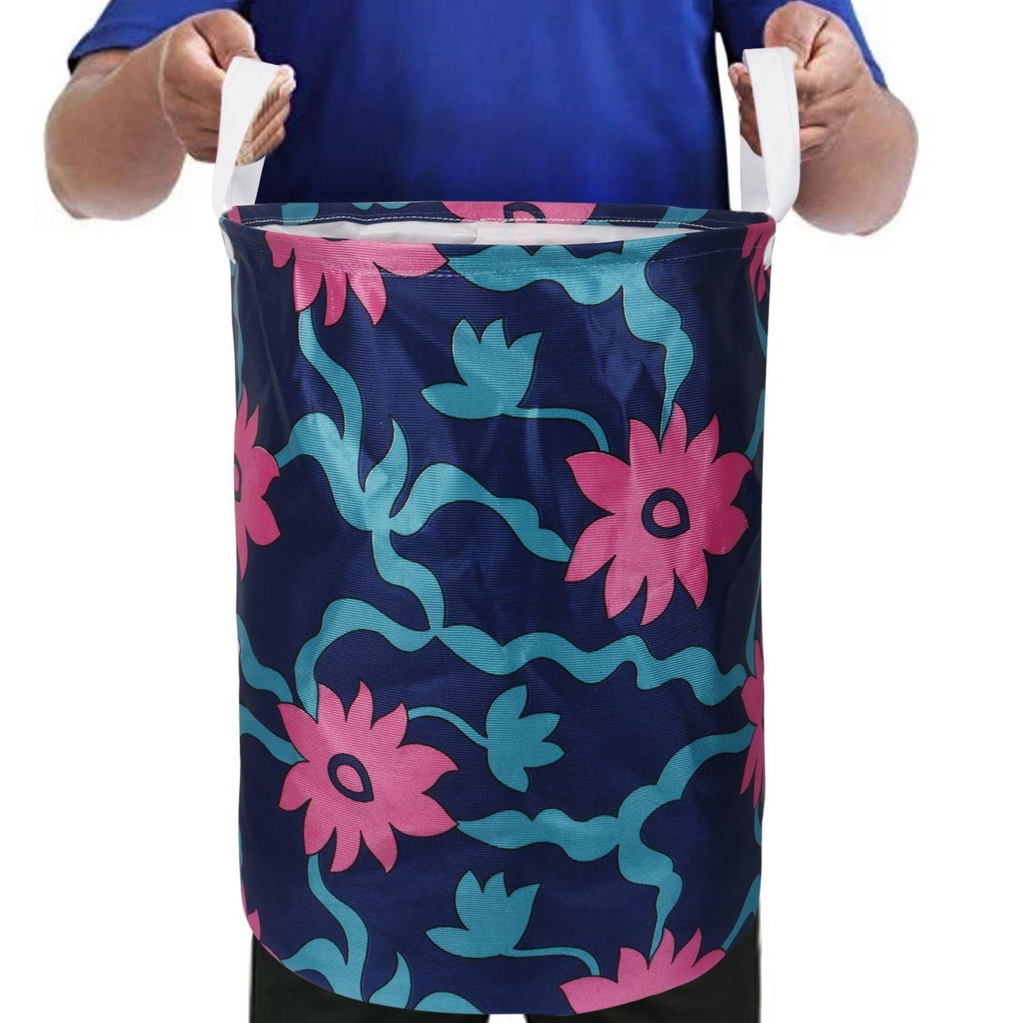 Laundry Bags- Polyester Foldable Printed Laundry Bags Roposo Clout