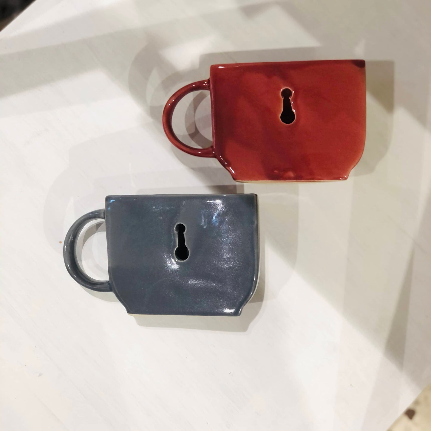 Ceramic Hanging Cup Planter