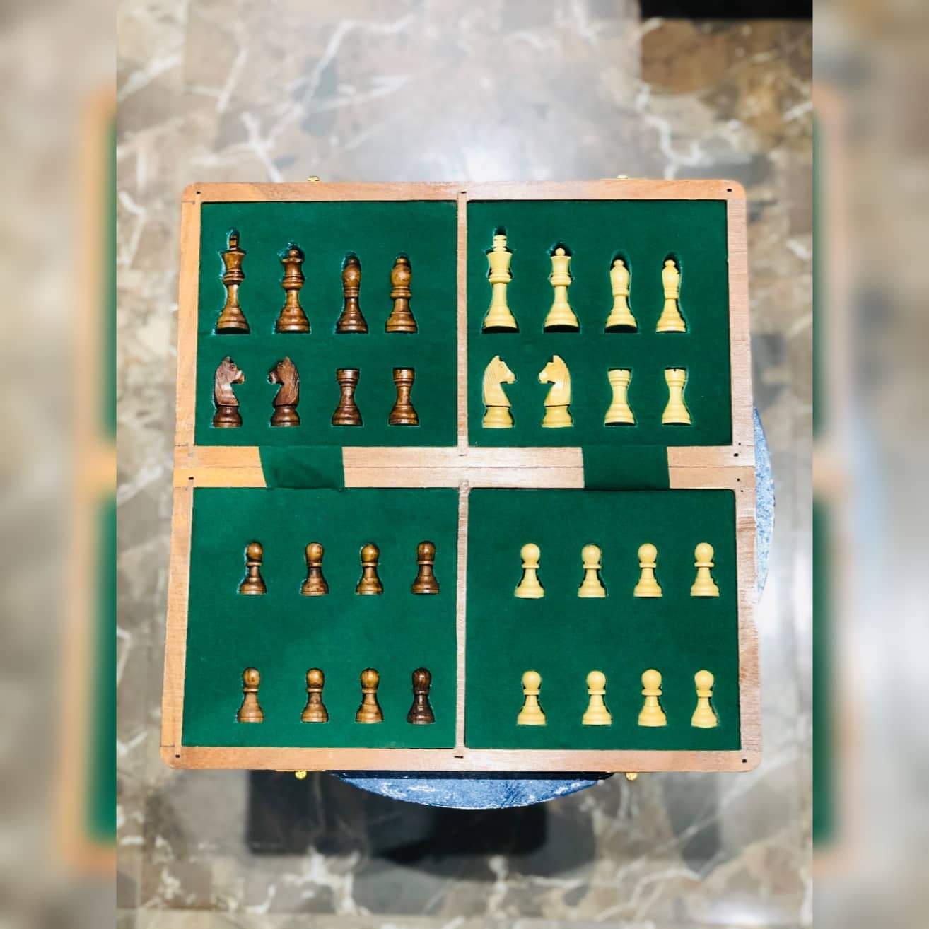 Wooden Chess Board Large Size | Premium Look Dusky Lory