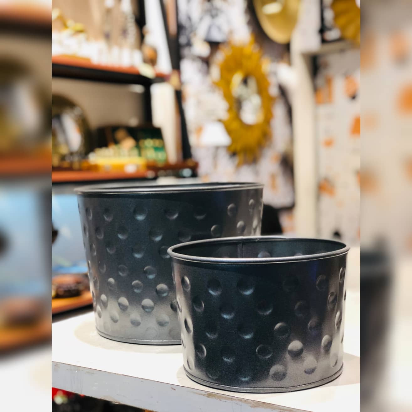 Metal Planter | Set of 2 Dusky Lory