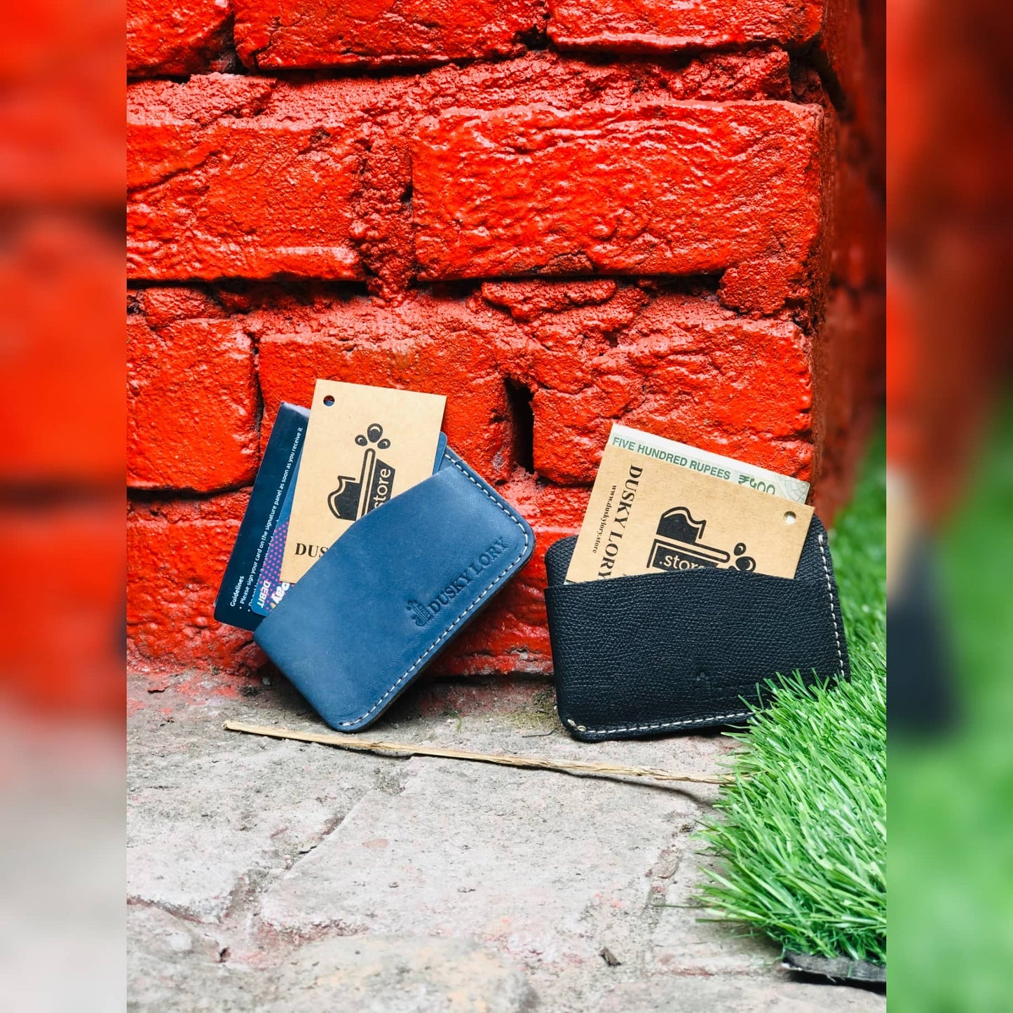 Original Leather Card Holder | Wallet | Unisex | Buy 2 Get 110₹ Off Dusky Lory