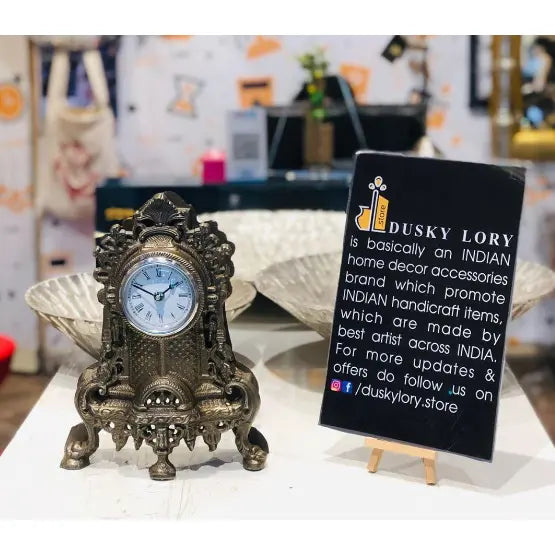 Buckingham Table Clock Dusky Lory