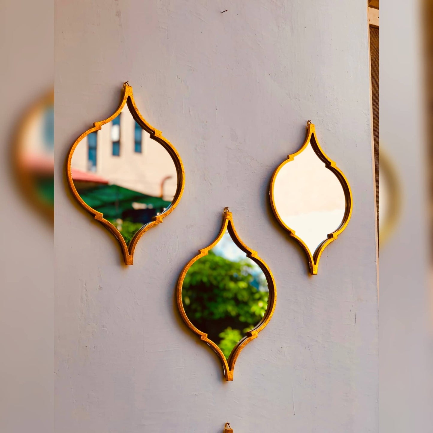 Mirror Wall Tiles | Mirror Wall Art Dusky Lory
