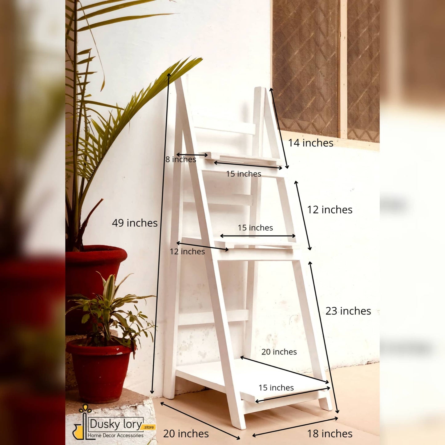 Folding Wooden Rack | Organizer | Corner Dusky Lory