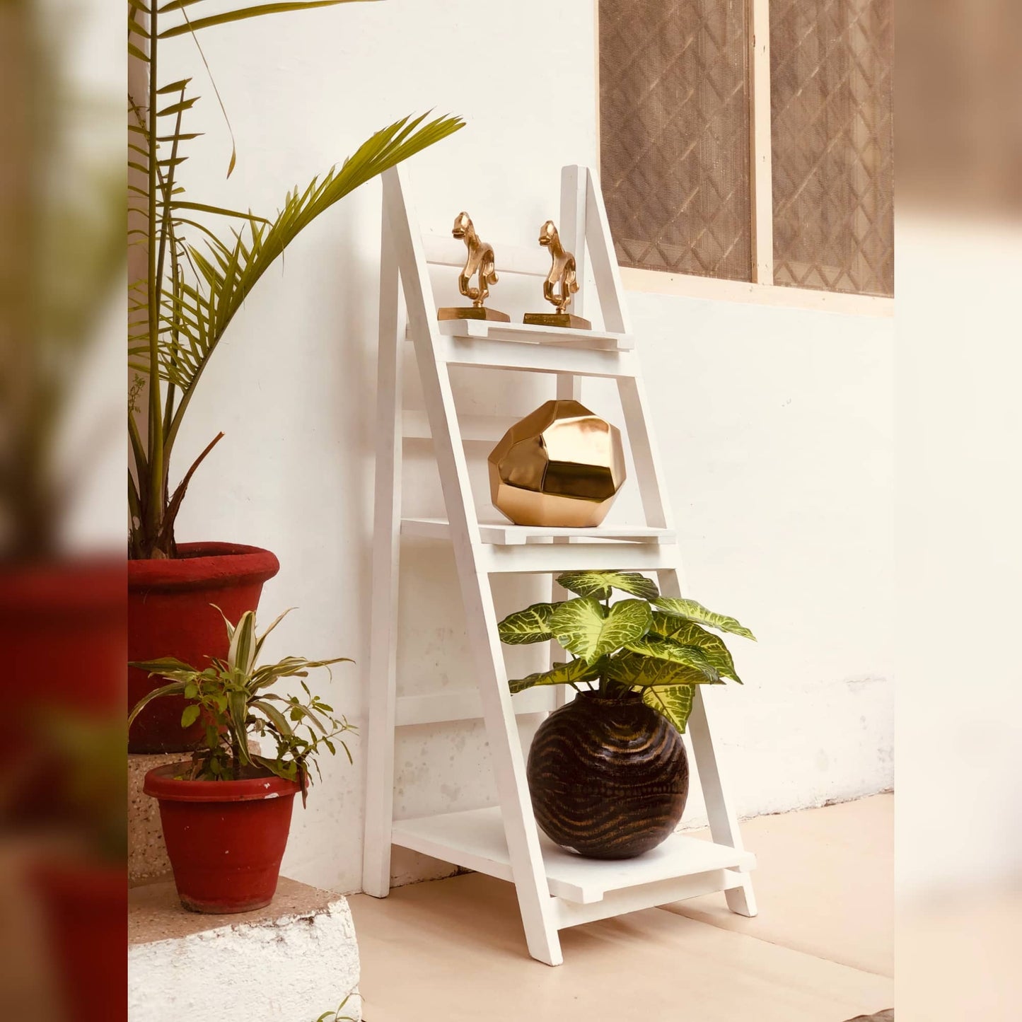 Folding Wooden Rack | Organizer | Corner Dusky Lory