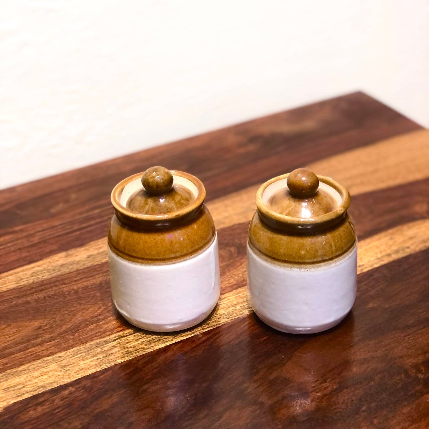Ceramic Pickle Jars Set | Pickle Jar Set For Dining Table Dusky Lory