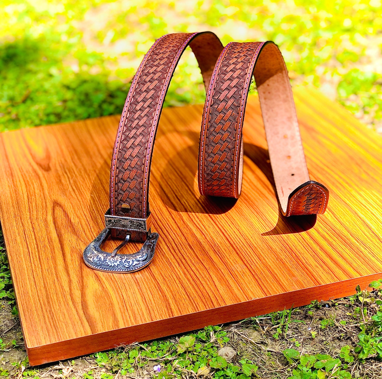 Handcrafted Leather Belt | Western Belt Dusky Lory