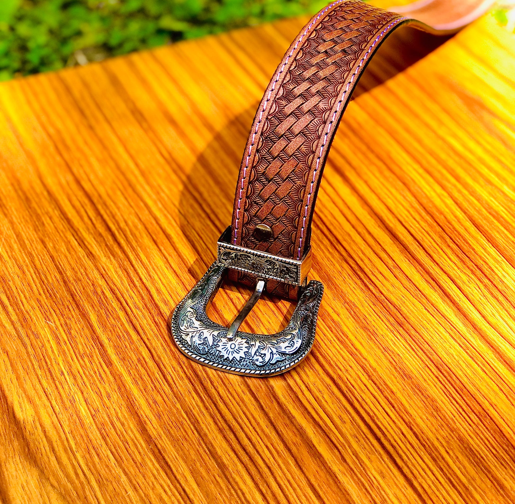 Handcrafted Leather Belt | Western Belt Dusky Lory