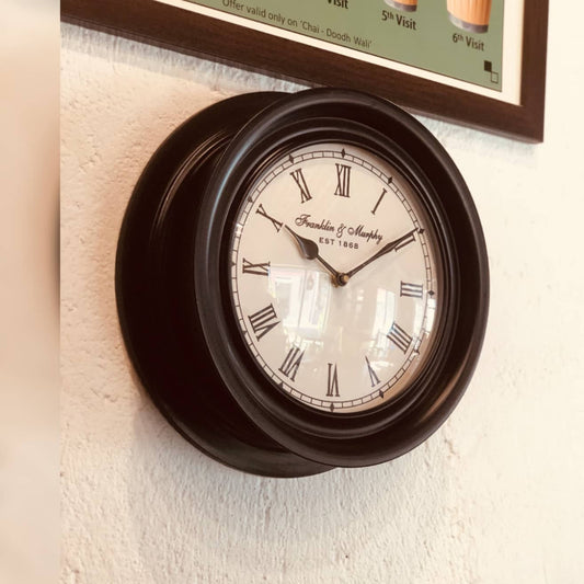 Rim Tyre Wall Clock Dusky Lory