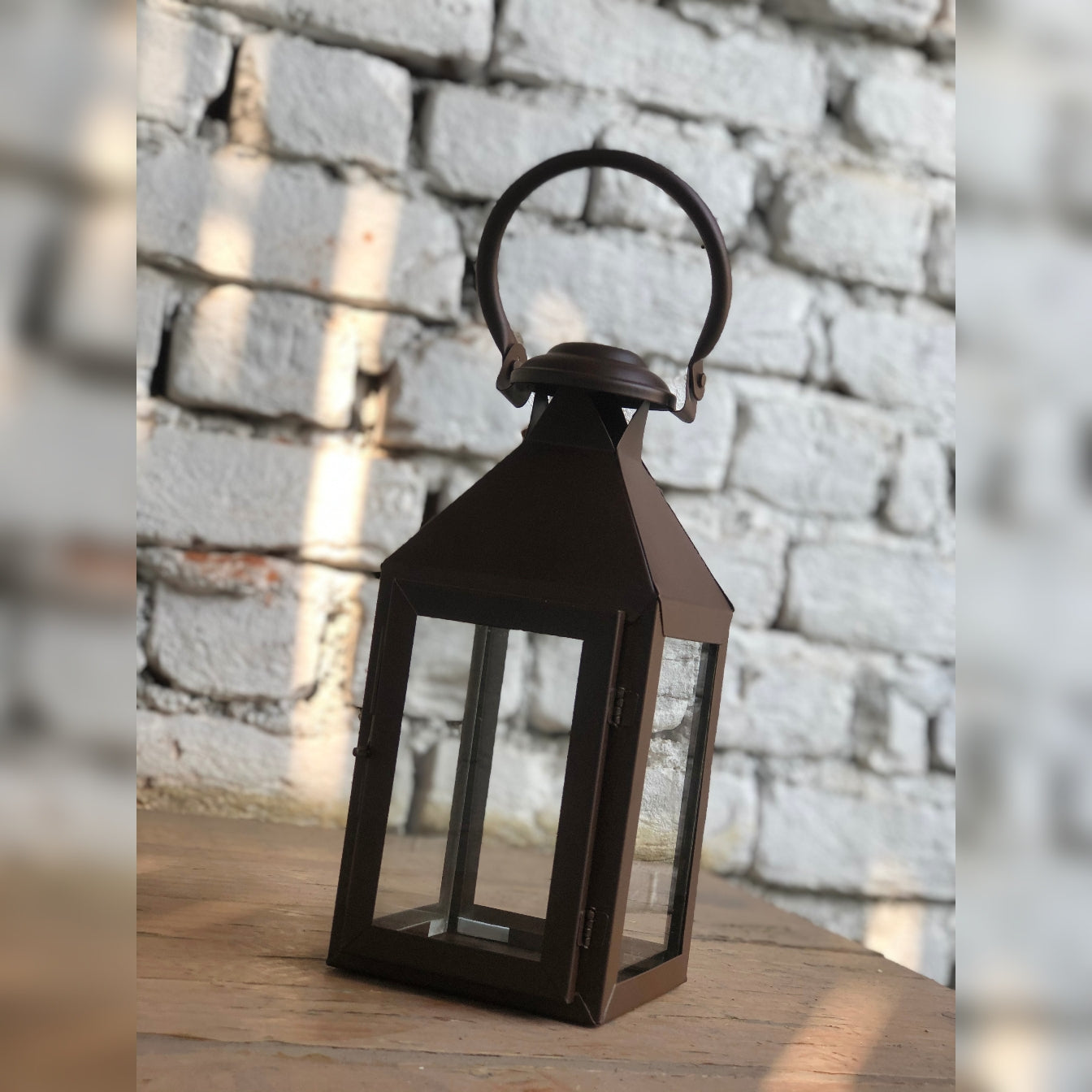 Metal Lantern Candle Holder Dusky Lory