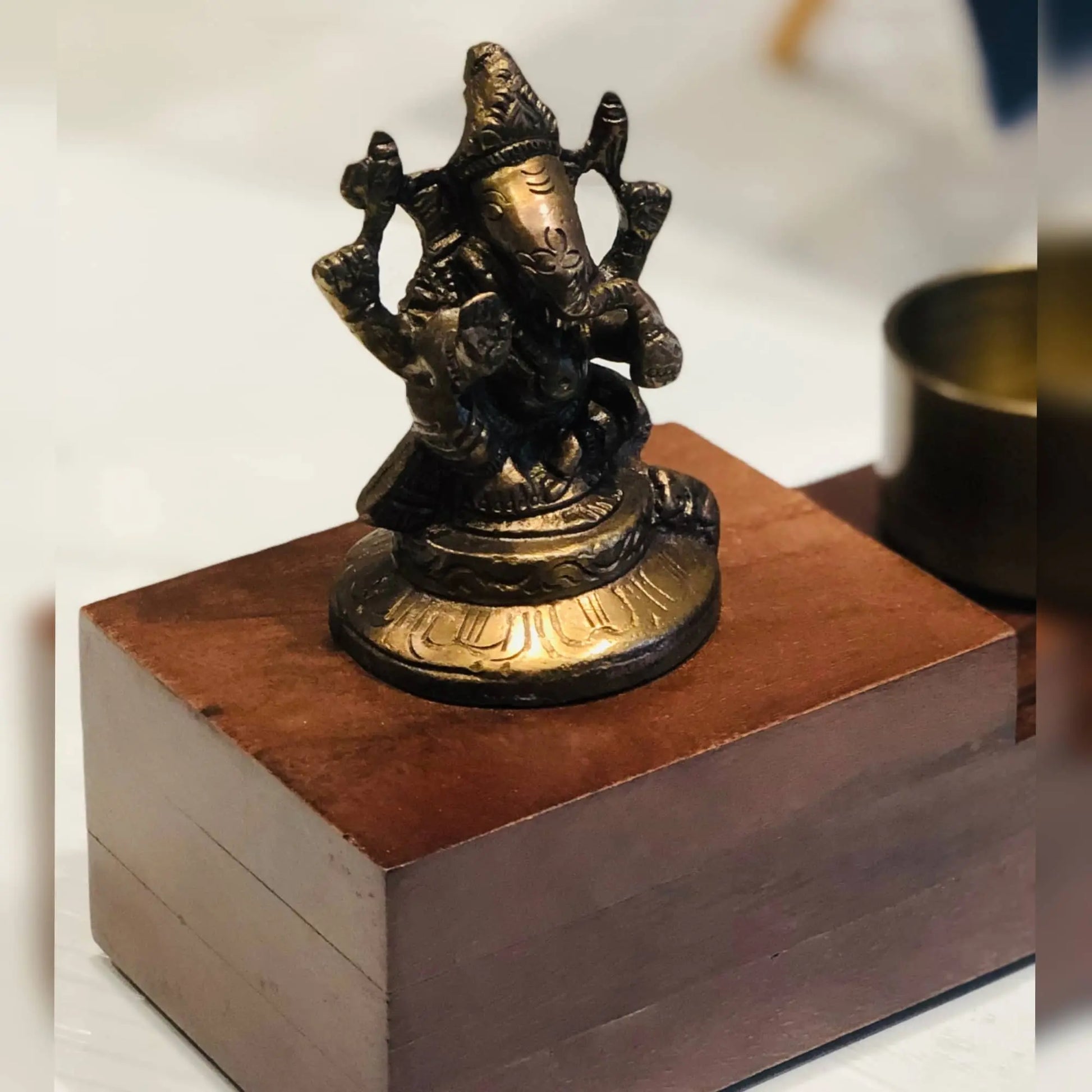 Ganesh Ji Diya | Lord Ganesh with 2 Diya | Diwali Diya | Diya for Diwali| Diwali Diya Decoration | Diya Diwali Online Dusky Lory