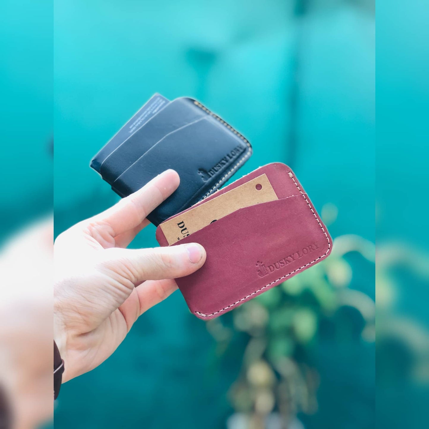 Original Leather Card Holder | Wallet | Unisex | Buy 2 Get 110₹ Off Dusky Lory