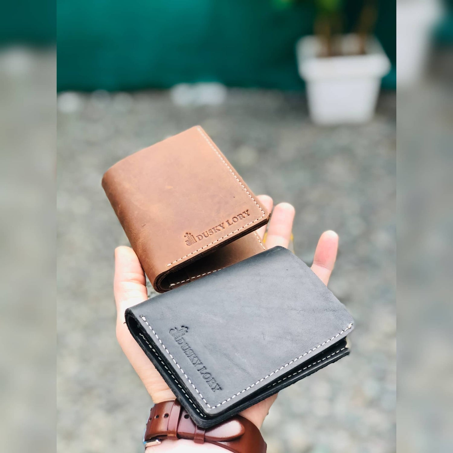 Leather Batua | Wallet | Men | Buy 2 Get 110₹ Off Dusky Lory