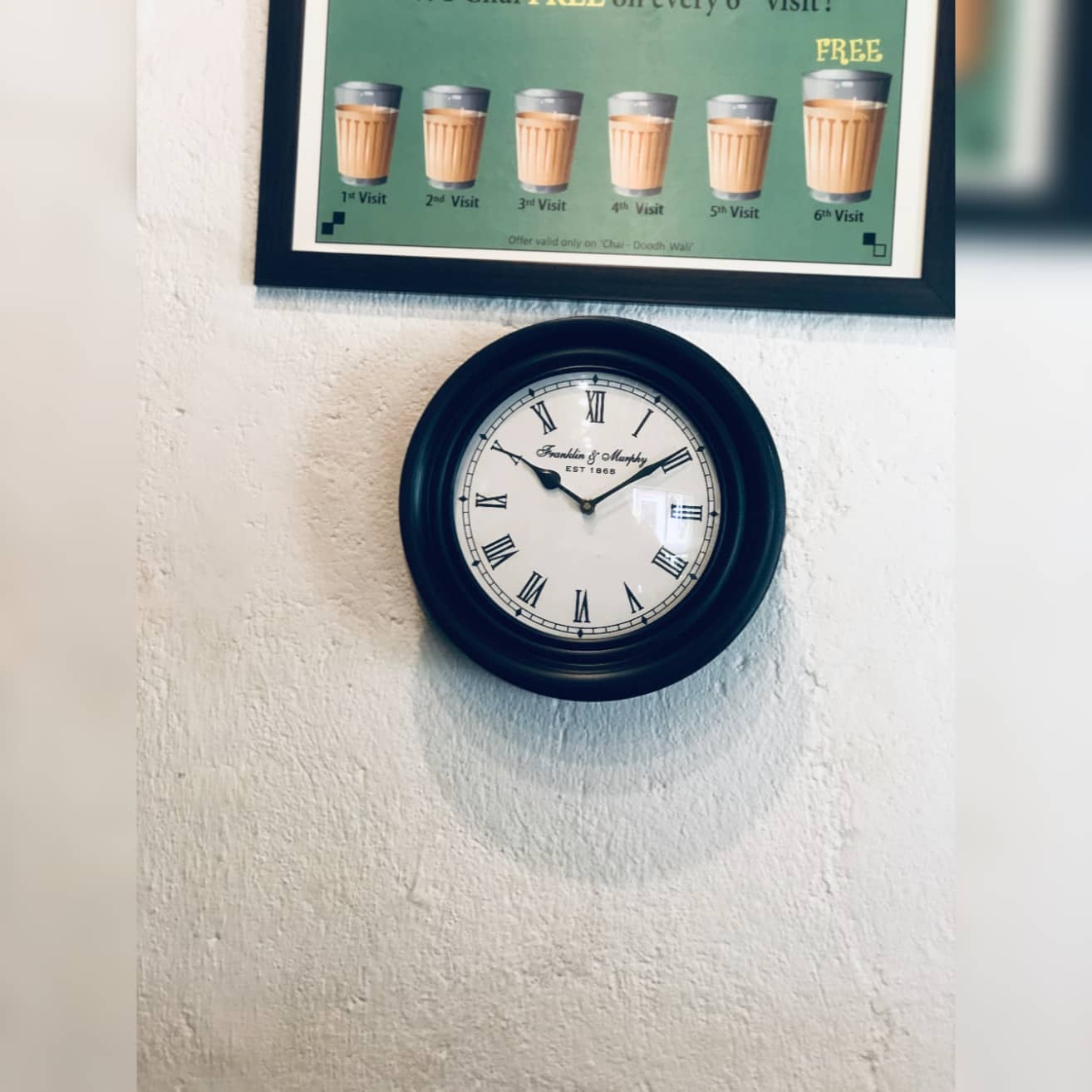 Rim Wall Clock & Hanging Table Clock Dusky Lory