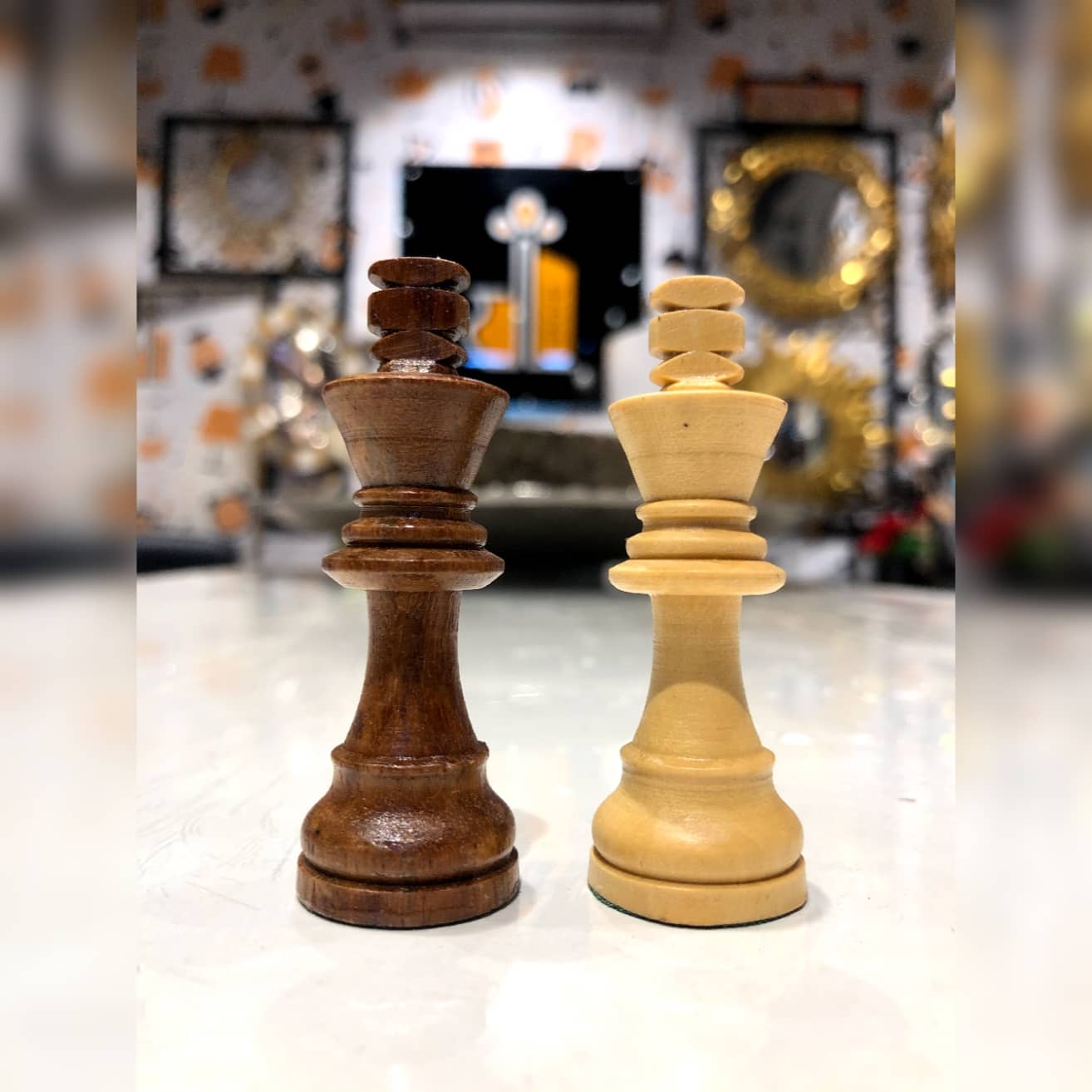 Wooden Chess Board Large Size | Premium Look Dusky Lory